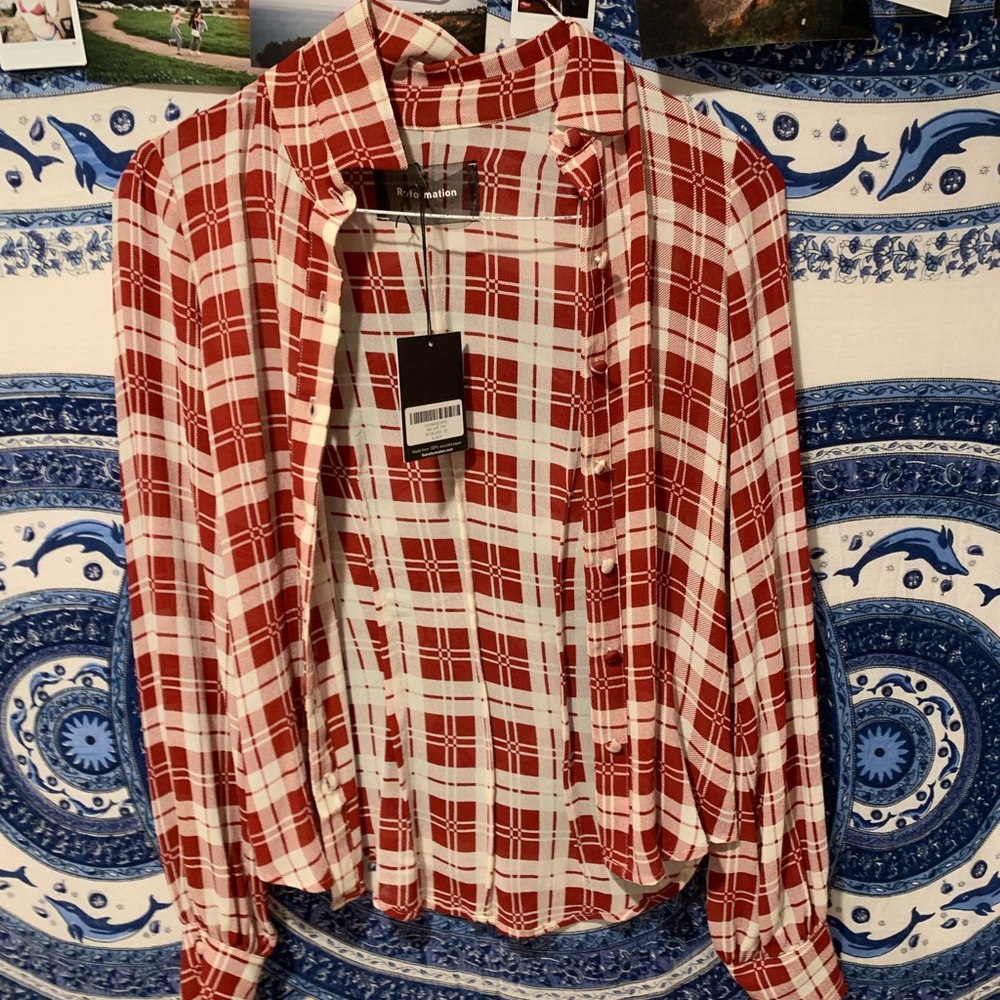 REFORMATION BLOUSE *brand new*